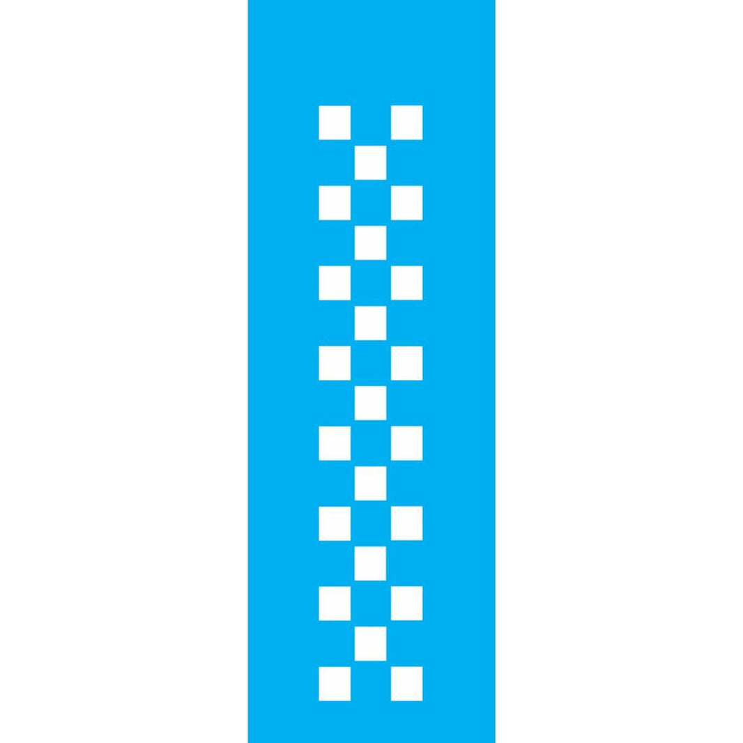 Stencil OPA 10x30 0049 Estampa Quadrados Pequenos - Palácio da Arte