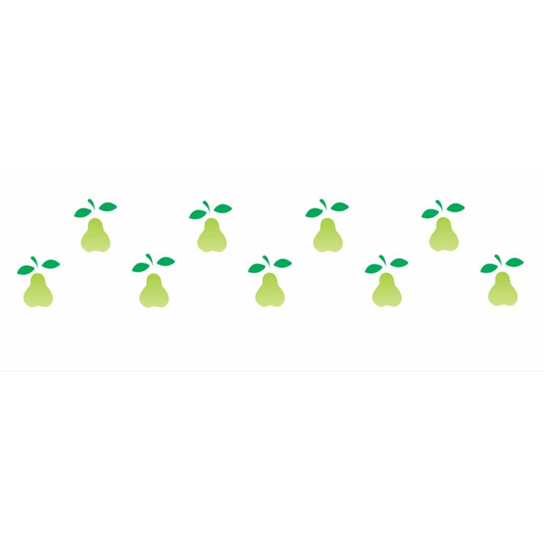 Stencil OPA 10x30 0115 Frutas Pêras - Palácio da Arte