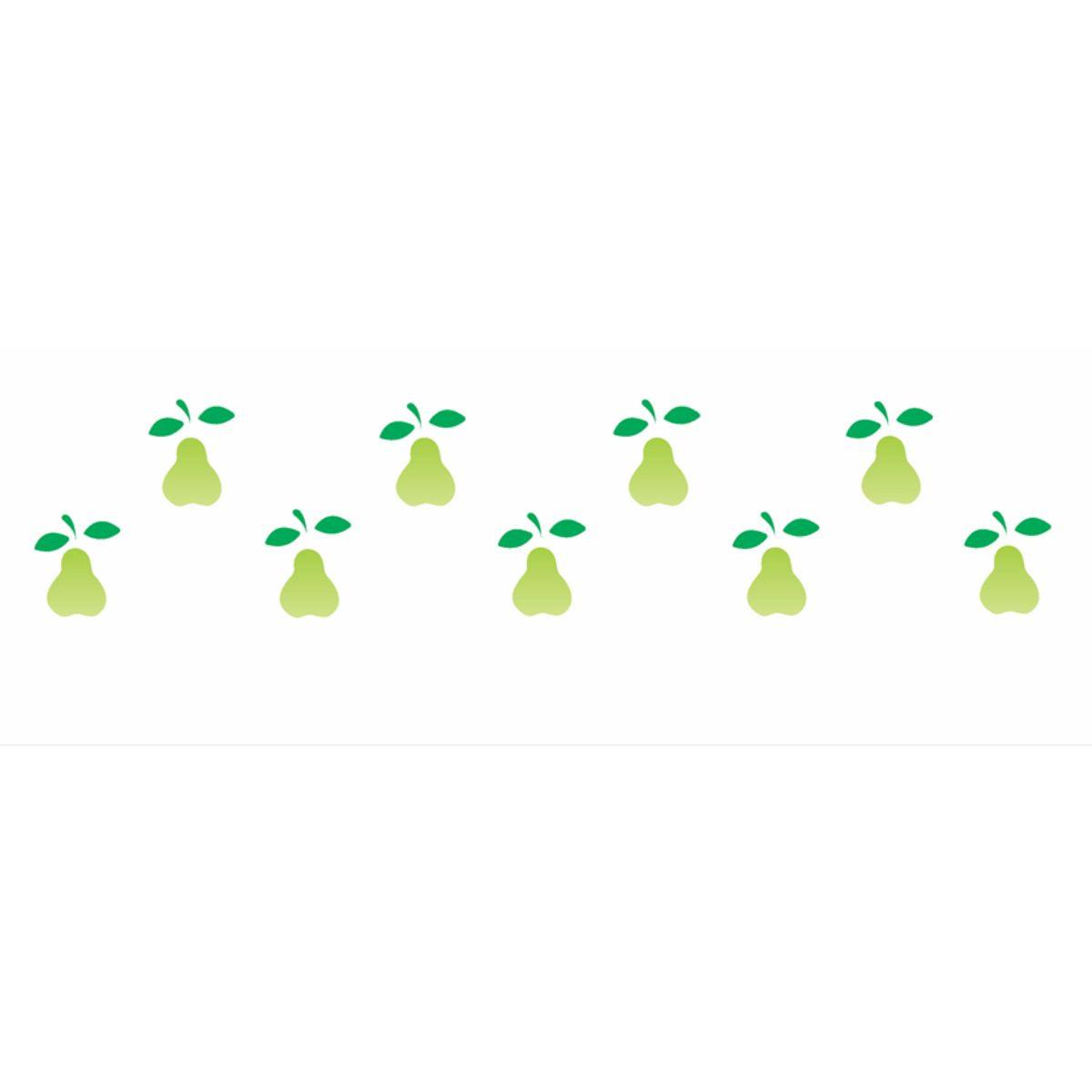 Stencil OPA 10x30 0115 Frutas Pêras - Palácio da Arte