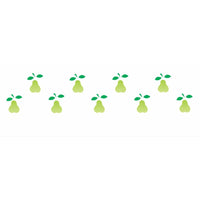 Stencil OPA 10x30 0115 Frutas Pêras - Palácio da Arte