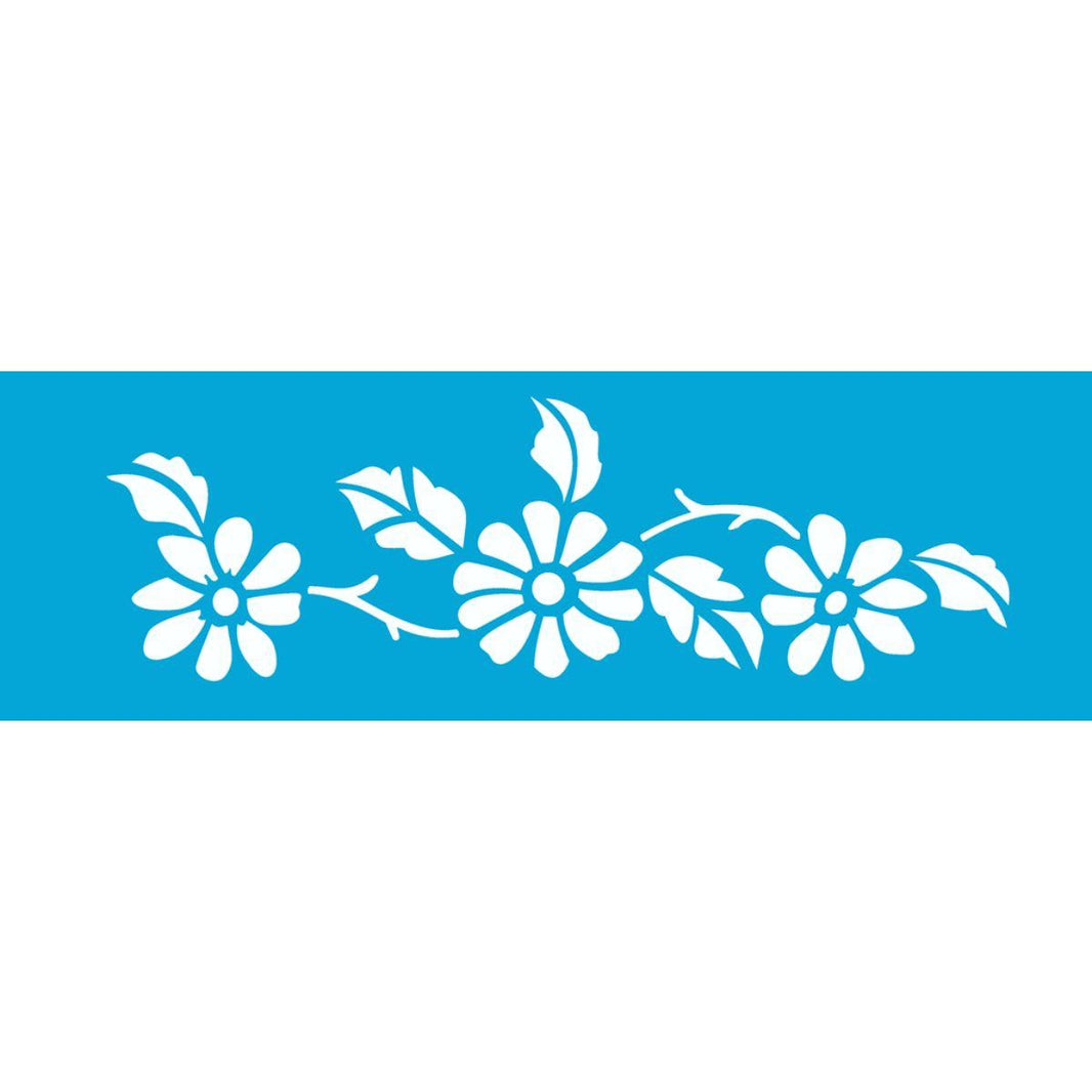 Stencil OPA 10x30 0209 Flores Girassóis - Palácio da Arte