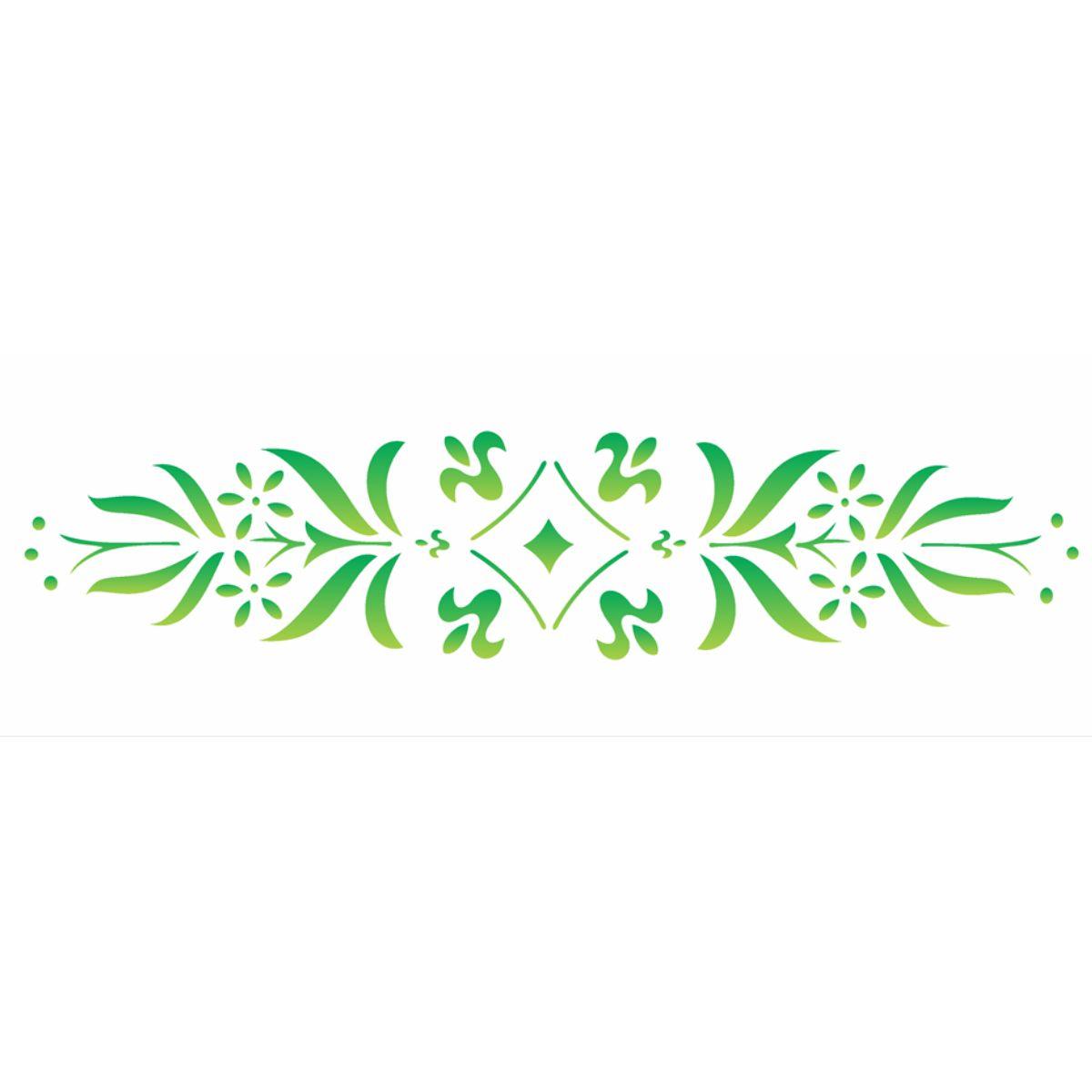 Stencil OPA 10x30 0437 Border Mix - Palácio da Arte