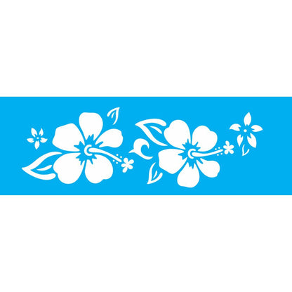 Stencil OPA 10x30 0496 Flores Hibisco I - Palácio da Arte