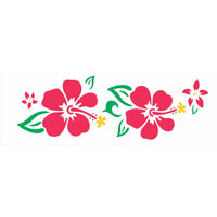 Stencil OPA 10x30 0496 Flores Hibisco I - Palácio da Arte