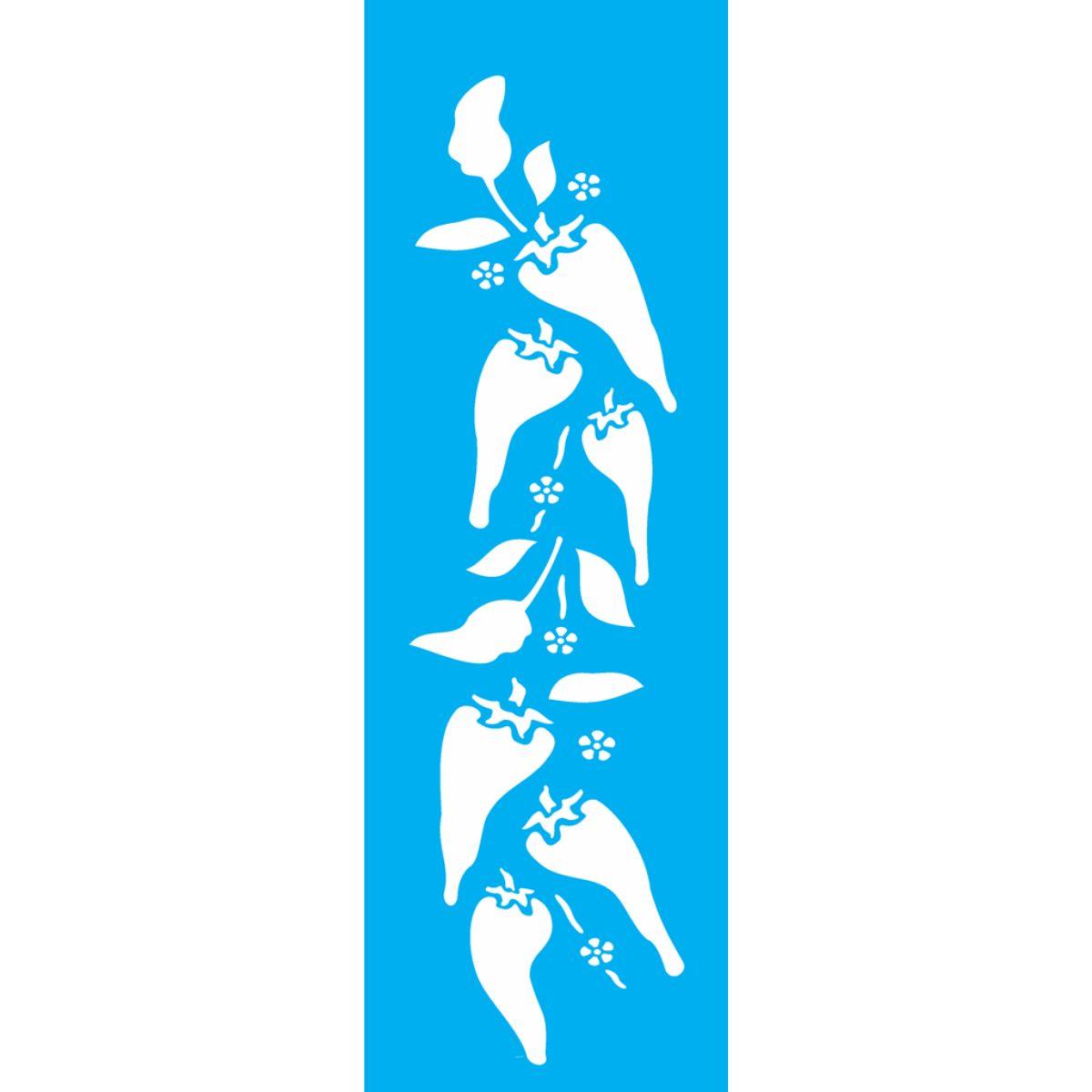Stencil OPA 10x30 0703 Pimentas II - Palácio da Arte