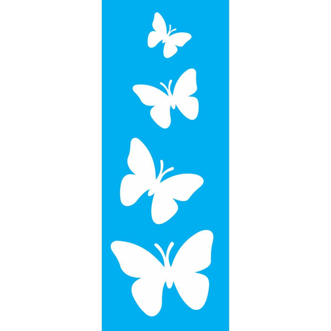 Stencil OPA 10x30 0719 Borboletas - Palácio da Arte