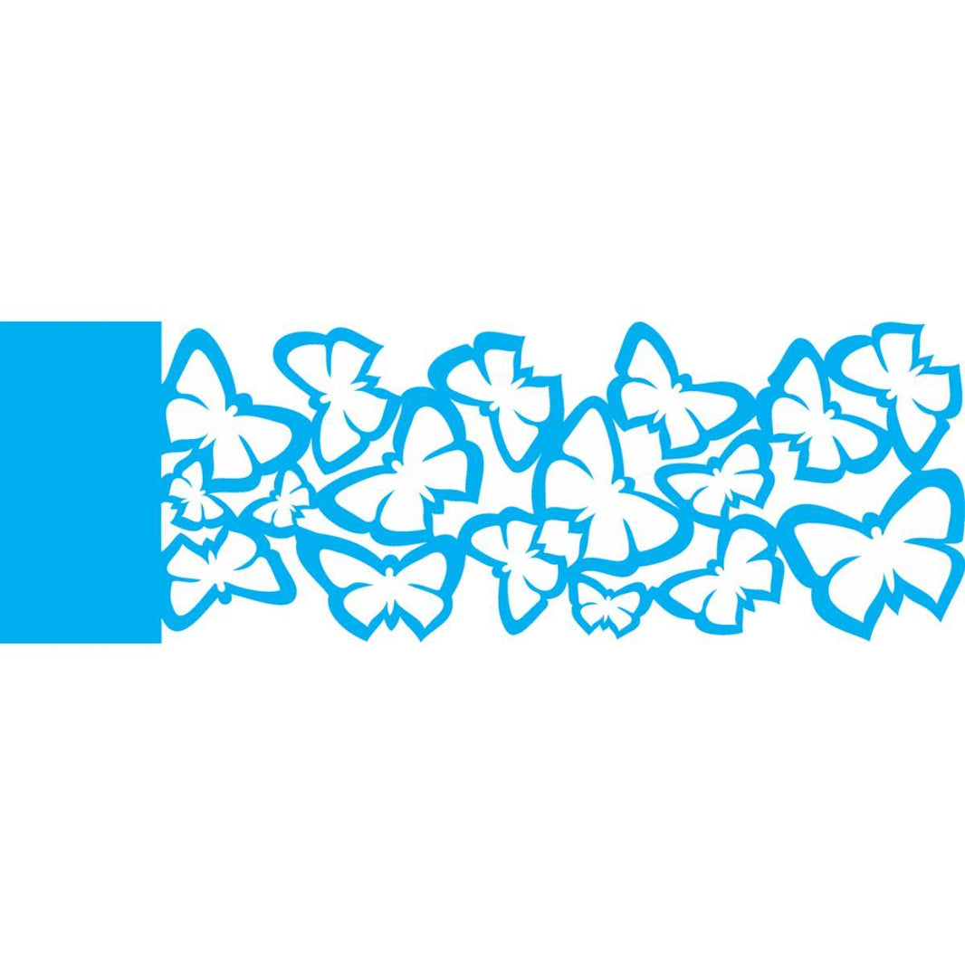 Stencil OPA 10x30 0720 Negativo Borboleta I - Palácio da Arte