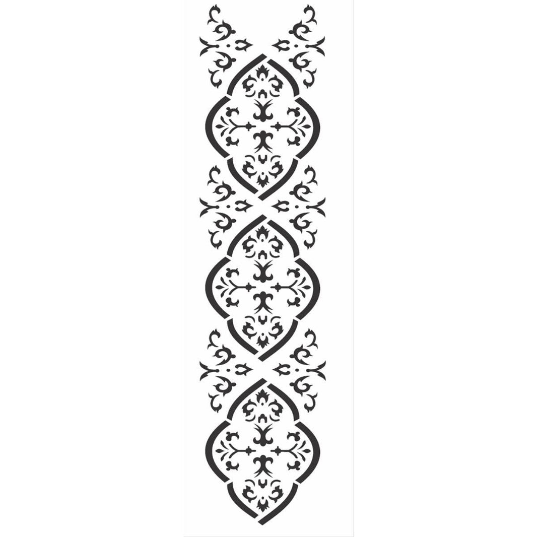 Stencil OPA 10x30 0725 Border Colonial - Palácio da Arte