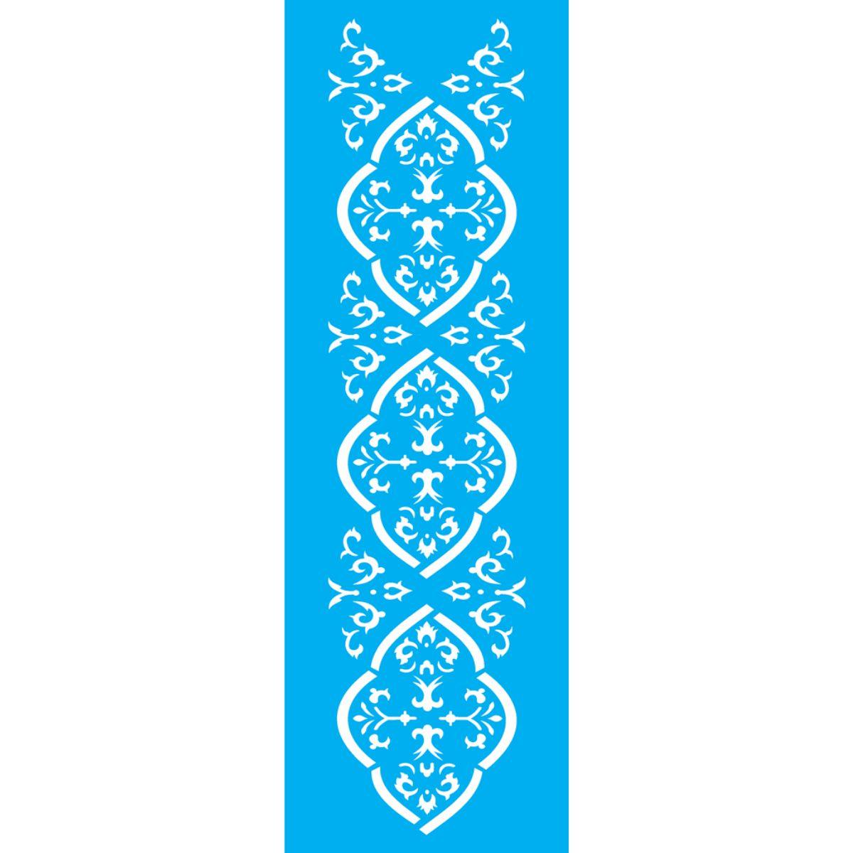 Stencil OPA 10x30 0725 Border Colonial - Palácio da Arte
