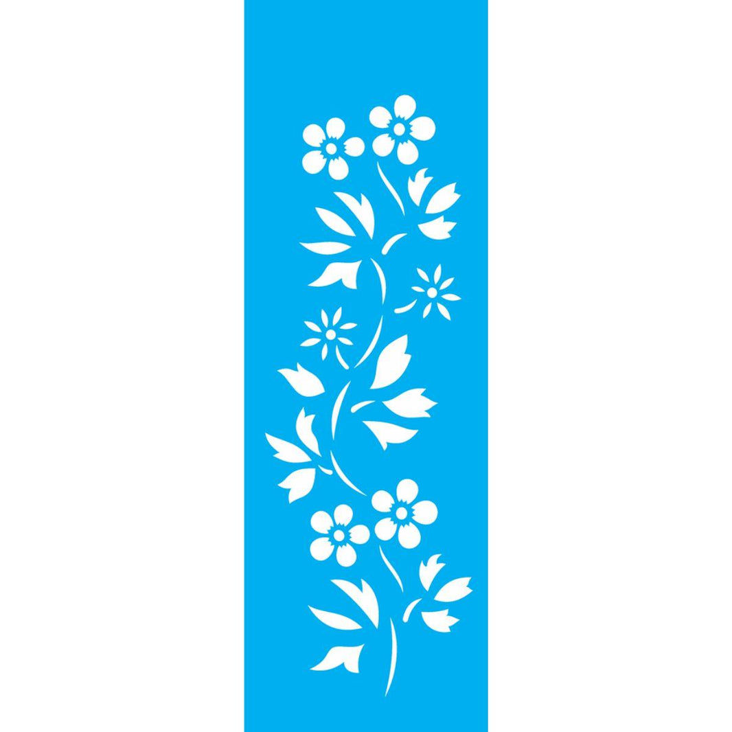 Stencil OPA 10x30 0735 Ramo Flor I - Palácio da Arte