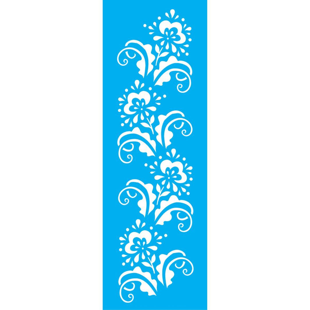 Stencil OPA 10x30 1351 Flores Coloniais - Palácio da Arte