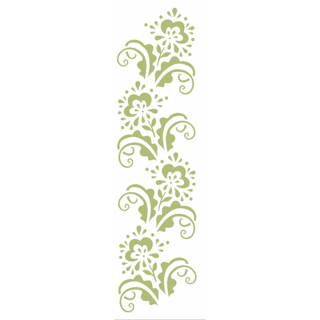 Stencil OPA 10x30 1351 Flores Coloniais - Palácio da Arte