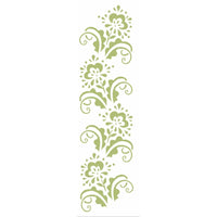 Stencil OPA 10x30 1351 Flores Coloniais - Palácio da Arte