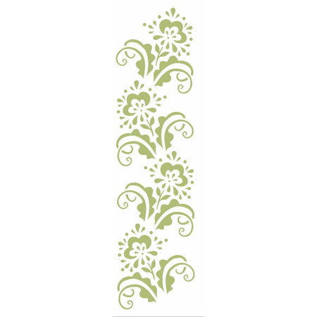 Stencil OPA 10x30 1351 Flores Coloniais - Palácio da Arte