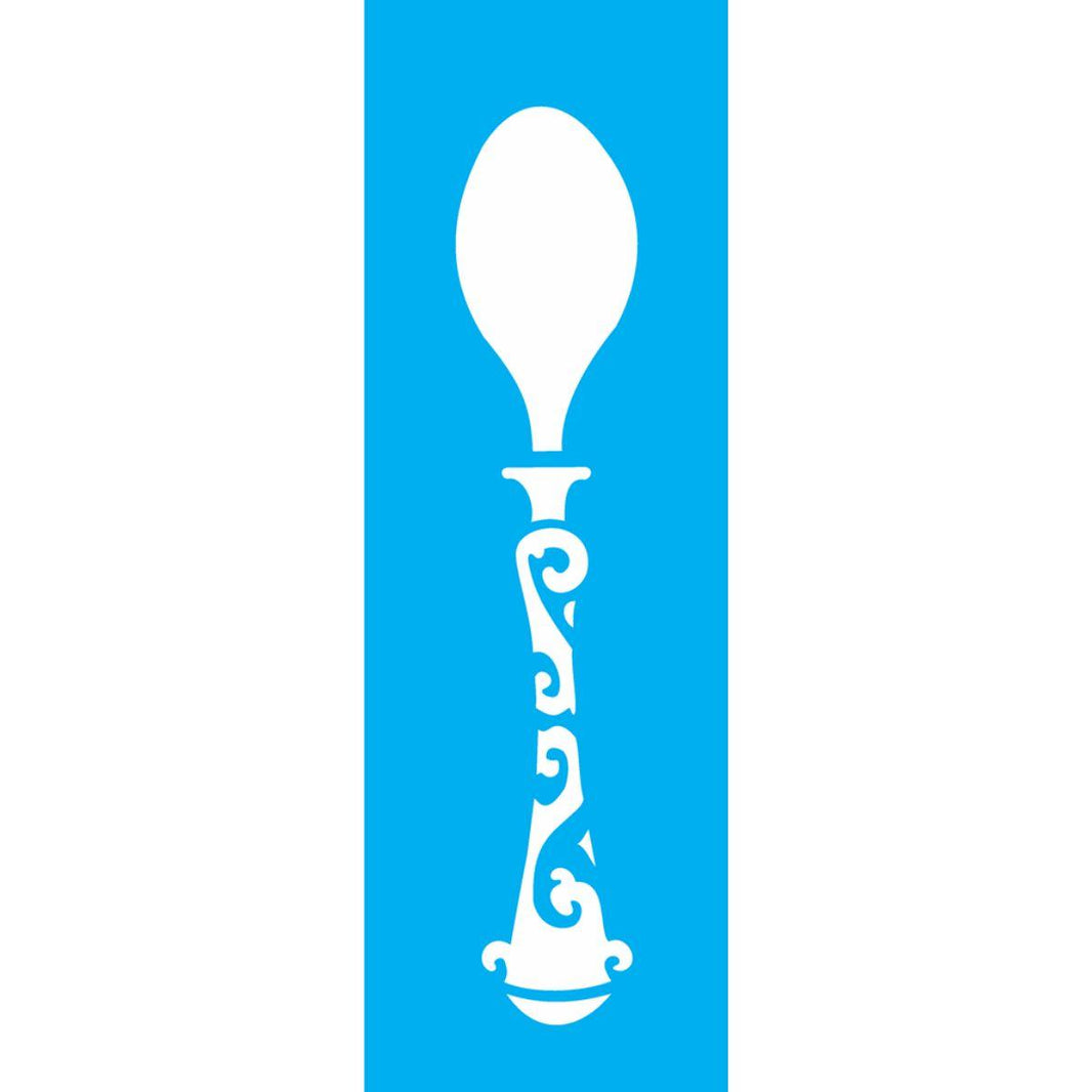 Stencil OPA 10x30 1466 Colher - Palácio da Arte