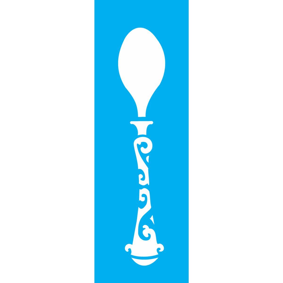 Stencil OPA 10x30 1466 Colher - Palácio da Arte