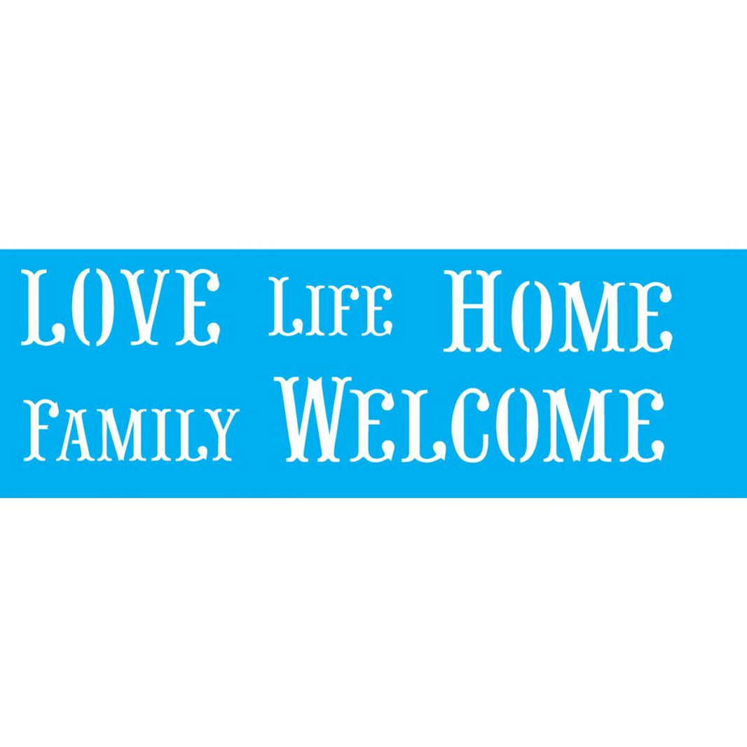 Stencil OPA 10x30 1472 Palavras II - Palácio da Arte