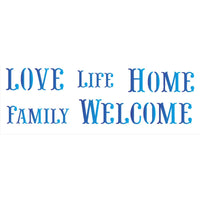 Stencil OPA 10x30 1472 Palavras II - Palácio da Arte