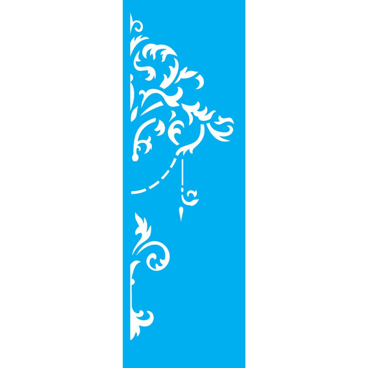 Stencil OPA 10x30 1864 Arabesco Lança - Palácio da Arte