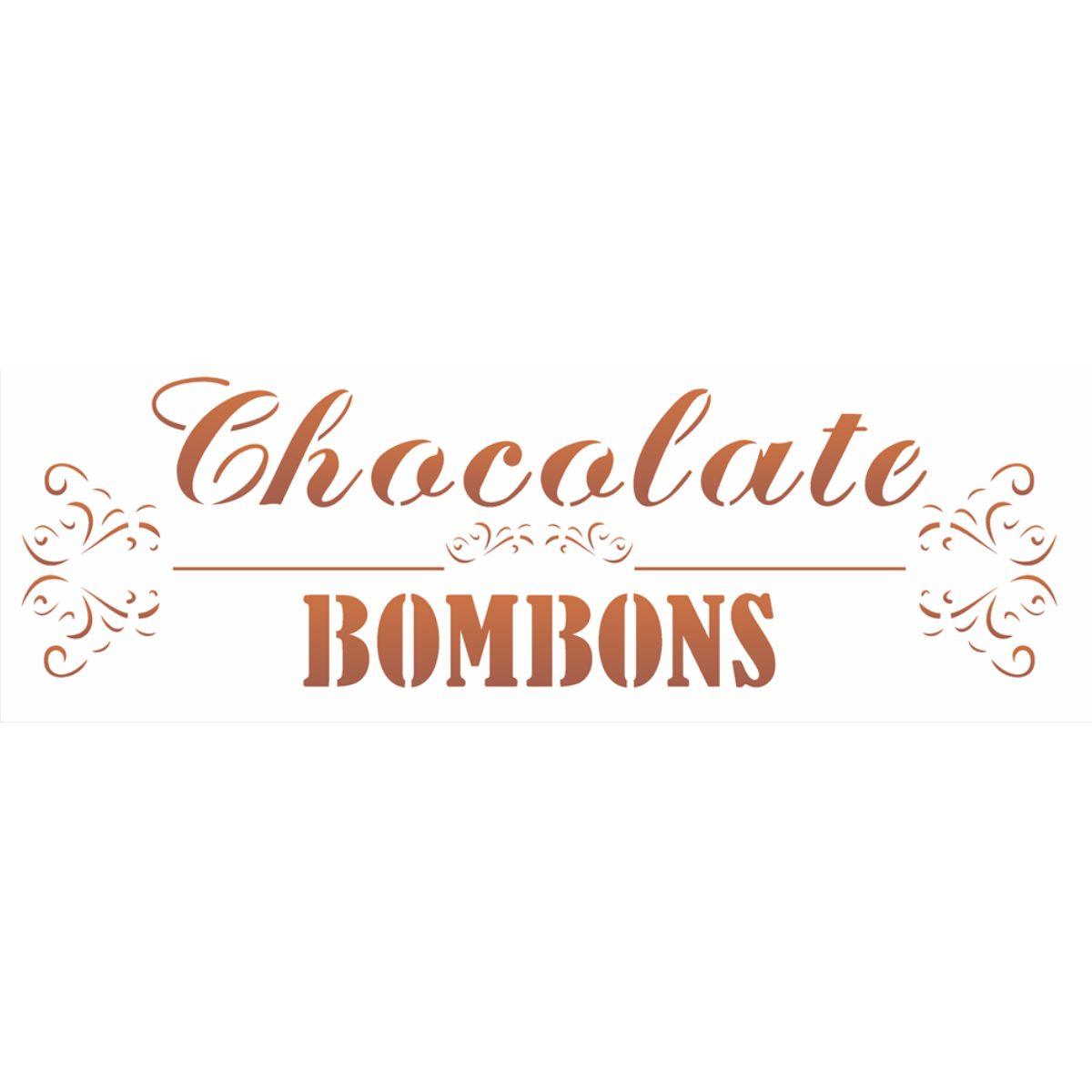 Stencil OPA 10x30 1865 Chocolate - Palácio da Arte