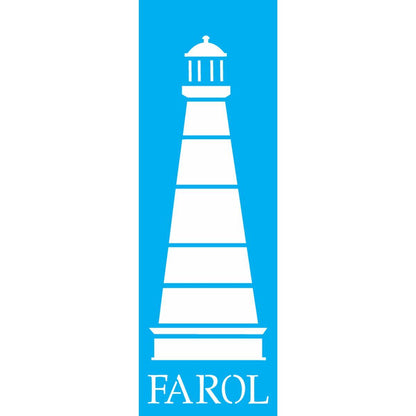 Stencil OPA 10x30 1867 Farol - Palácio da Arte