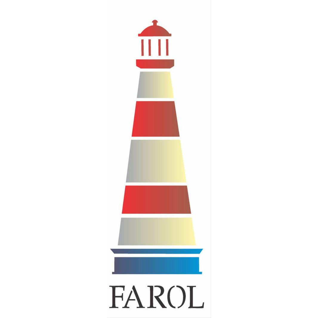 Stencil OPA 10x30 1867 Farol - Palácio da Arte