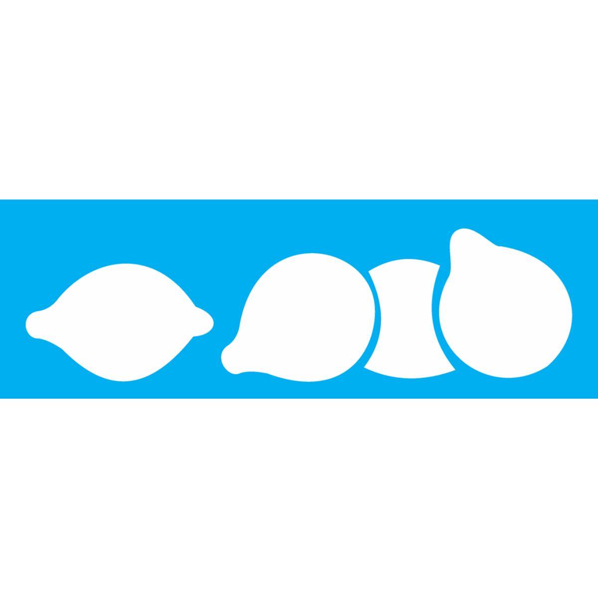 Stencil OPA 10x30 1872 Fruta Limão Siciliano - Palácio da Arte