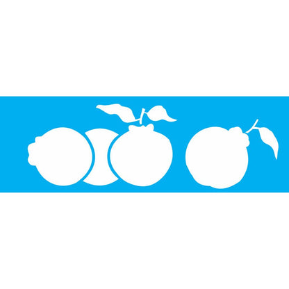 Stencil OPA 10x30 1875 Fruta Ponkan - Palácio da Arte