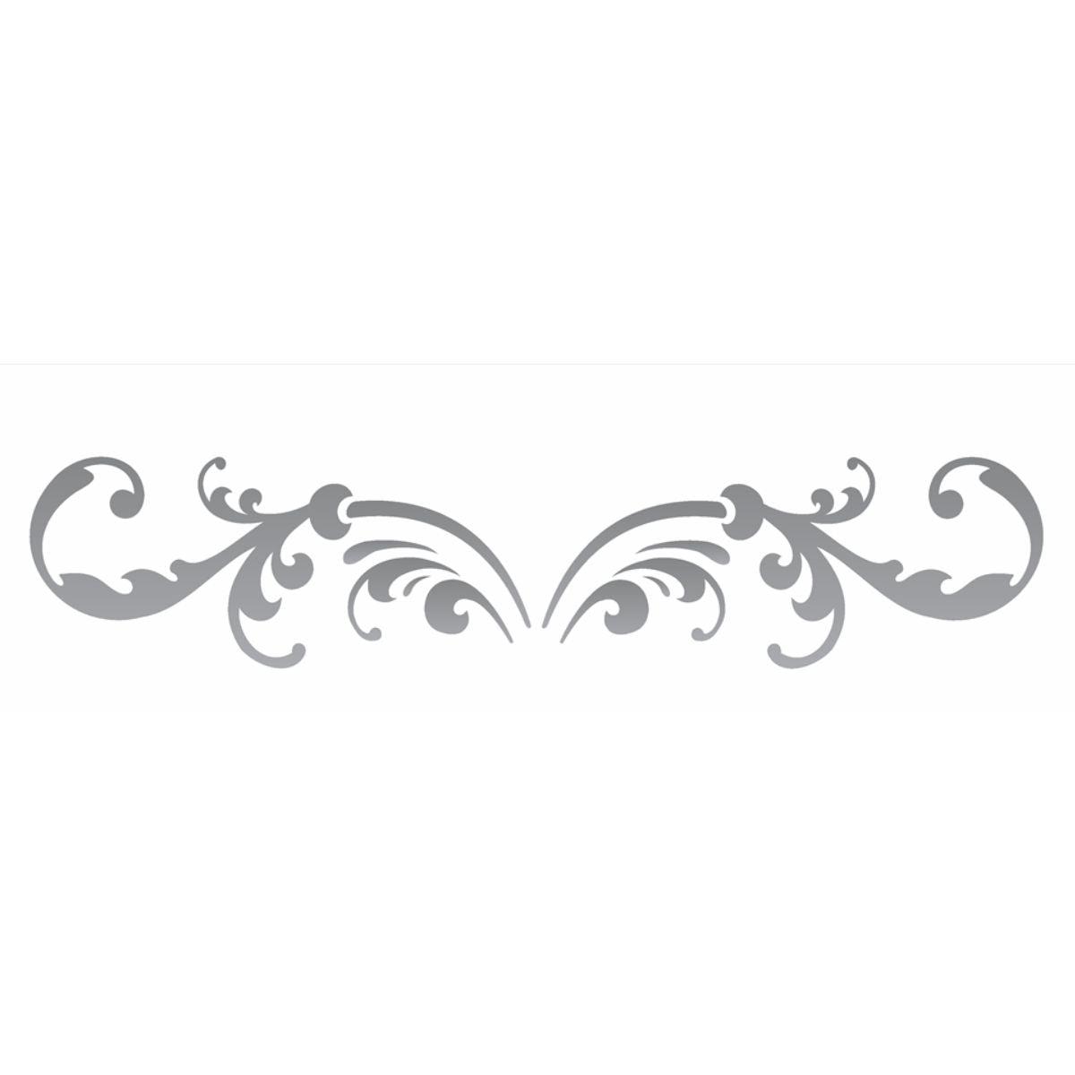 Stencil OPA 10x30 1987 Arabesco Ornamento - Palácio da Arte