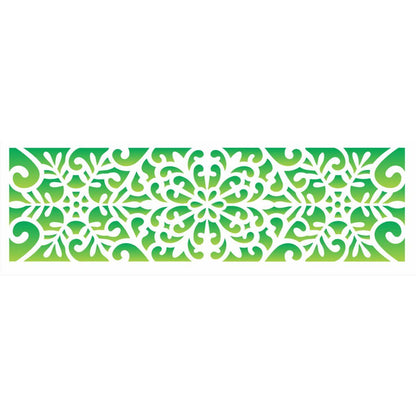 Stencil OPA 10x30 1995 Estampa Flor - Palácio da Arte