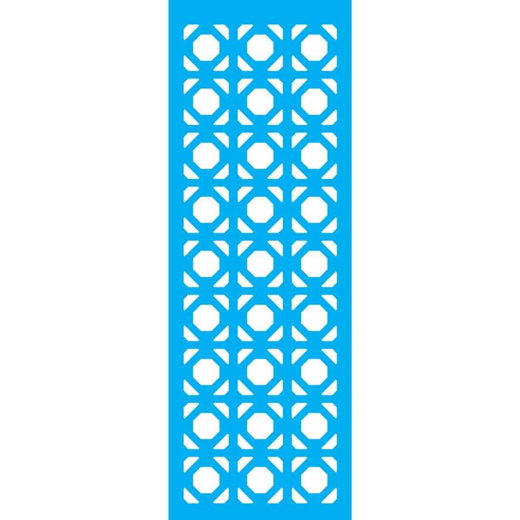 Stencil OPA 10x30 1996 Estampa Geométrica - Palácio da Arte