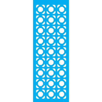 Stencil OPA 10x30 1996 Estampa Geométrica - Palácio da Arte