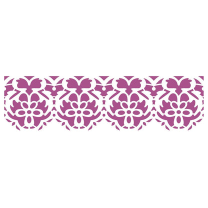 Stencil OPA 10x30 2219 Arabesco Ornamento II - Palácio da Arte