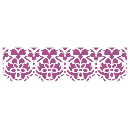 Stencil OPA 10x30 2219 Arabesco Ornamento II - Palácio da Arte