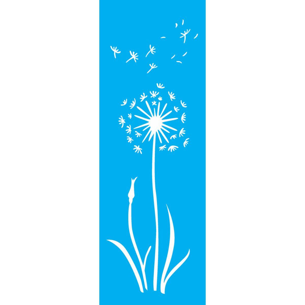Stencil OPA 10x30 2222 Flor Dente de Leão - Palácio da Arte