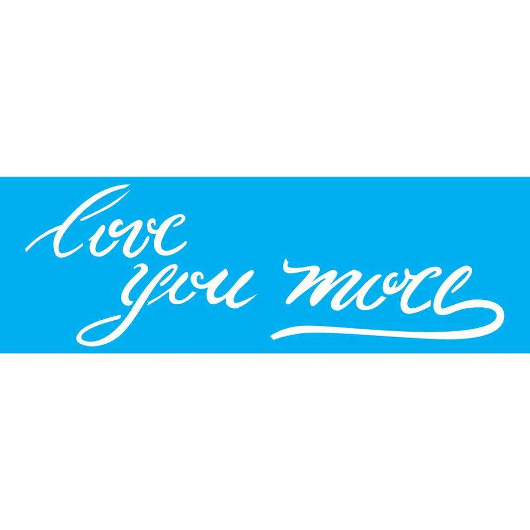 Stencil OPA 10x30 2227 Frase Love - Palácio da Arte