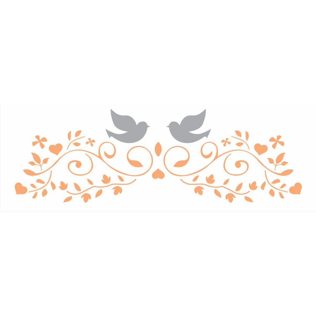 Stencil OPA 10x30 2416 Arabesco Casamento - Palácio da Arte