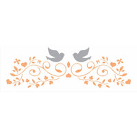 Stencil OPA 10x30 2416 Arabesco Casamento - Palácio da Arte