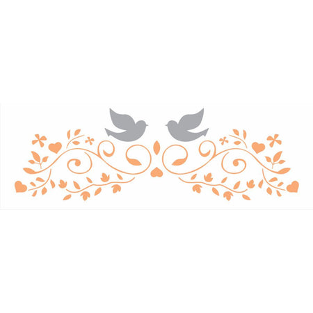 Stencil OPA 10x30 2416 Arabesco Casamento - Palácio da Arte