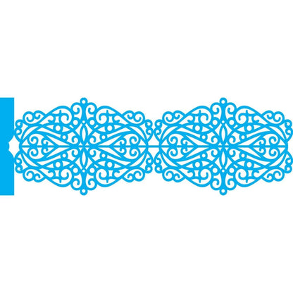 Stencil OPA 10x30 2425 Negativo Renda Arabesco - Palácio da Arte