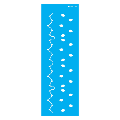 Stencil OPA 10x30 2546 Natal Pisca-Pisca - Palácio da Arte