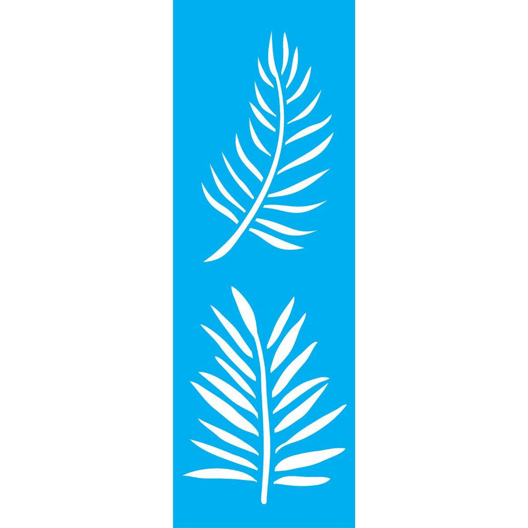 Stencil OPA 10x30 2569 Folhas de Palmeira - Palácio da Arte