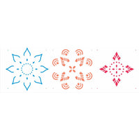 Stencil OPA 10x30 2672 Mandala I - Palácio da Arte