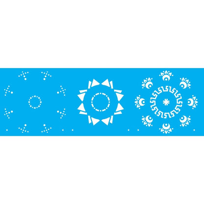Stencil OPA 10x30 2673 Mandala II - Palácio da Arte