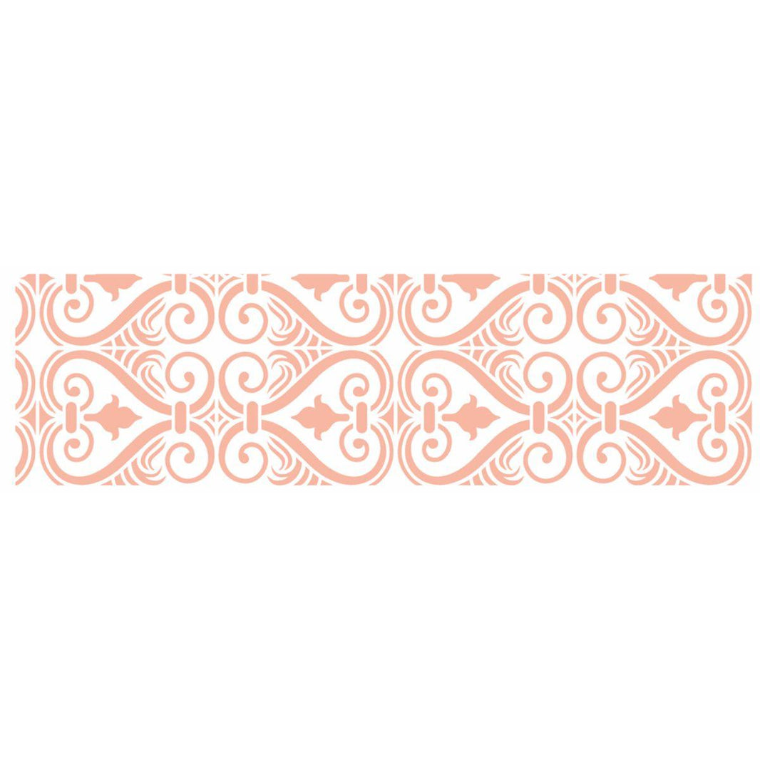 Stencil OPA 10x30 2909 Arabesco Coração - Palácio da Arte