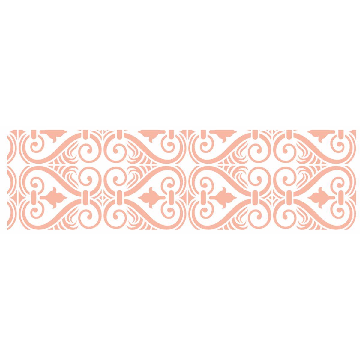 Stencil OPA 10x30 2909 Arabesco Coração - Palácio da Arte