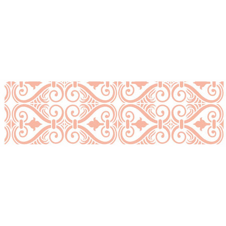 Stencil OPA 10x30 2909 Arabesco Coração - Palácio da Arte