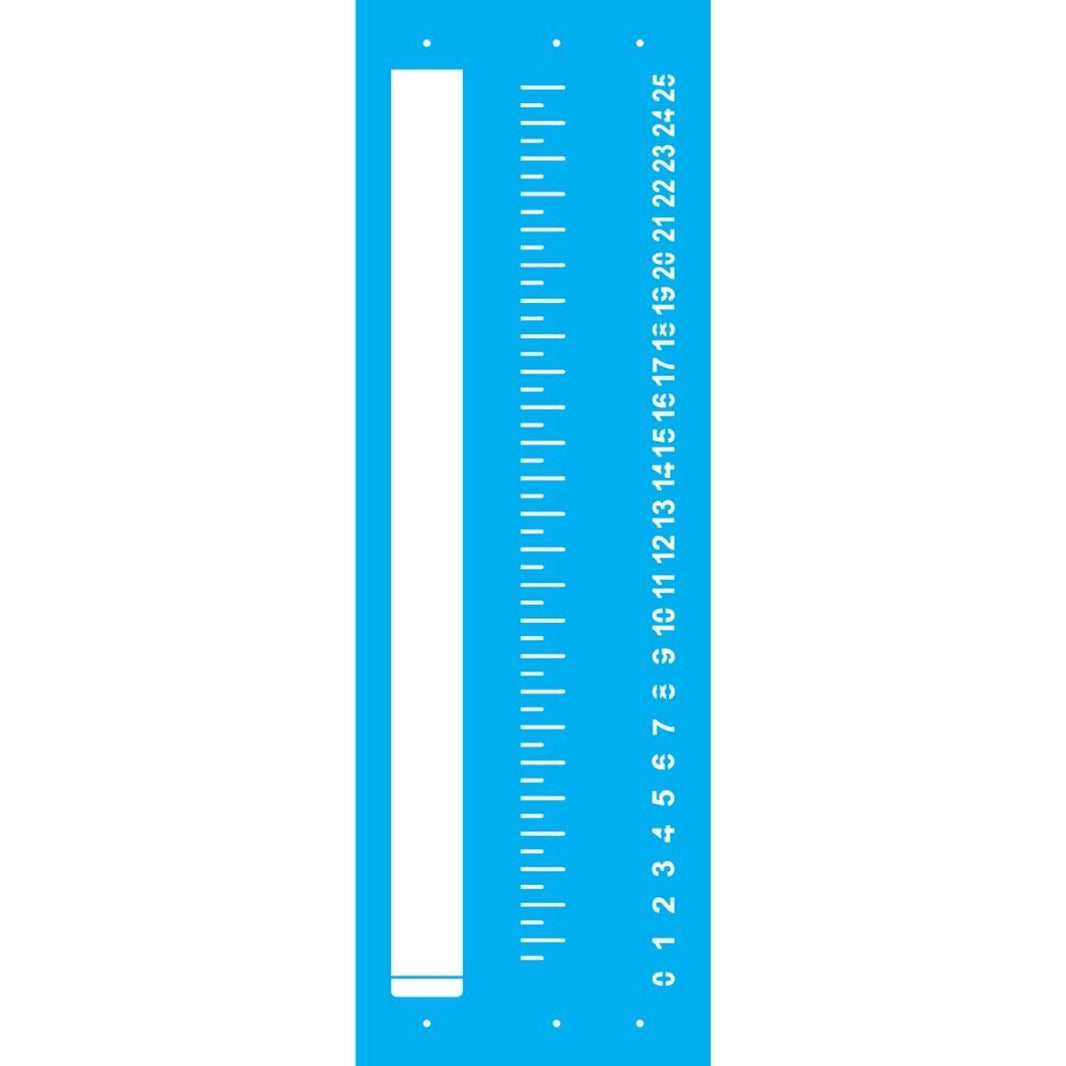 Stencil OPA 10x30 2911 Costura Fita Métrica - Palácio da Arte