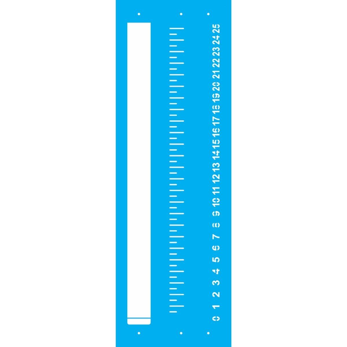 Stencil OPA 10x30 2911 Costura Fita Métrica - Palácio da Arte