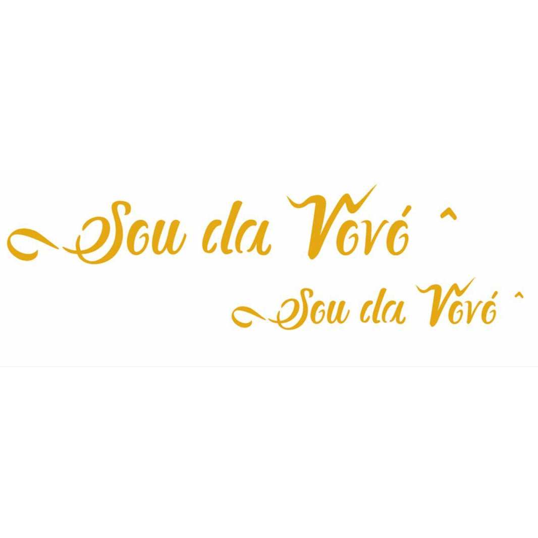 Stencil OPA 10x30 2917 Sou da Vovó e Vovô - Palácio da Arte